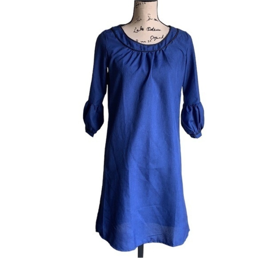 Hotouch Dress Royal Blue Sz S NWT - Picture 2 of 9